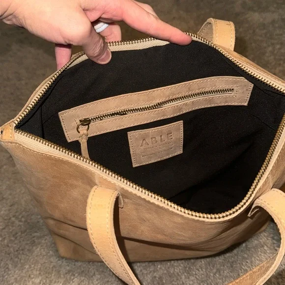 Able Leather Backpack Purse - Picture 4 of 8